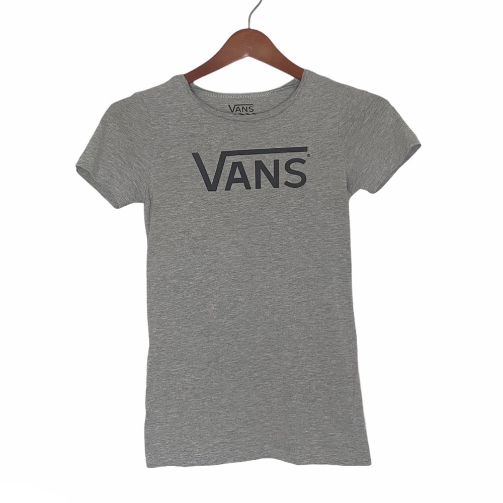 Vans Allegiance Graphic Tee Shirt Gray Xsmall